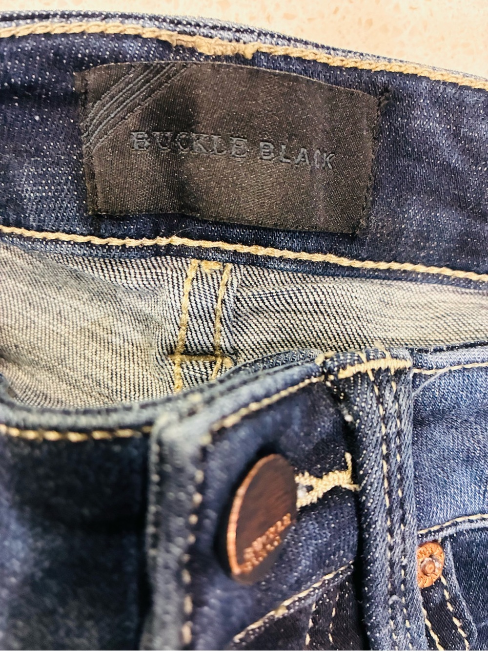 Buckle Black Fit No. 93 Dark Blue Bootcut Stretch Jeans Women’s 24x31 EUC - Picture 7 of 12
